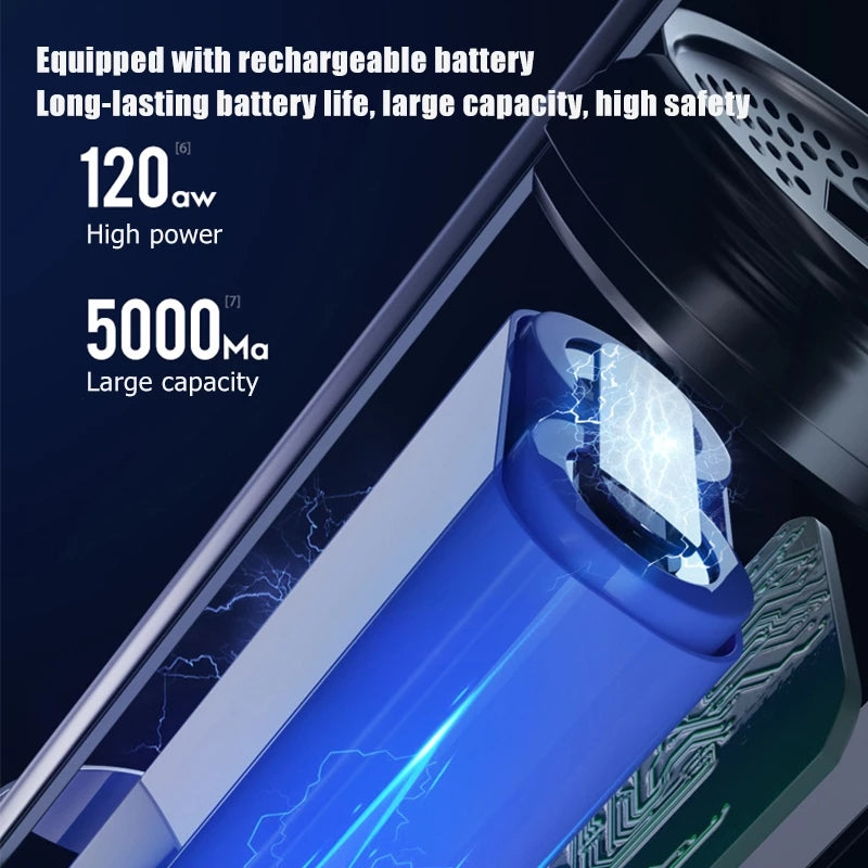 Aspiradora Inalámbrica Mini para Auto y Hogar — imagen de producto 4