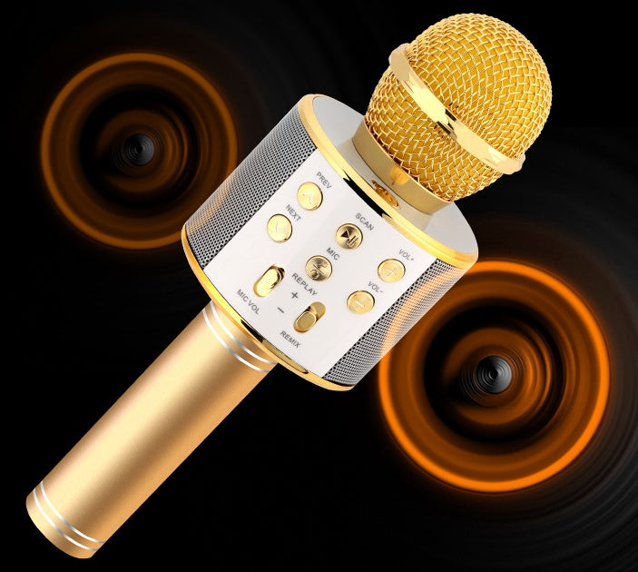 Micrófono Karaoke Bluetooth Portátil con Parlante — imagen de producto 8