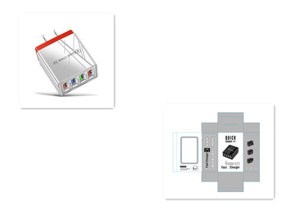 Cargador USB Quick Charge 3.0 de 4 Puertos — imagen de producto 28