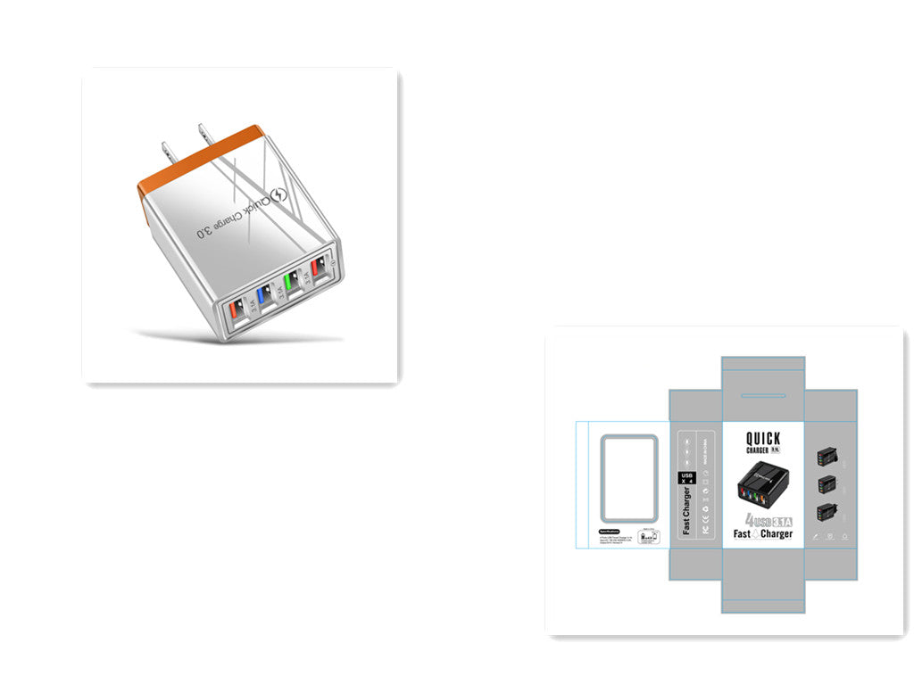 Cargador USB Quick Charge 3.0 de 4 Puertos — imagen de producto 27