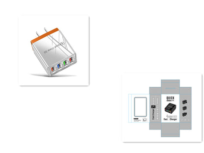 Cargador USB Quick Charge 3.0 de 4 Puertos — imagen de producto 27