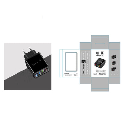 Cargador USB Quick Charge 3.0 de 4 Puertos — imagen de producto 21