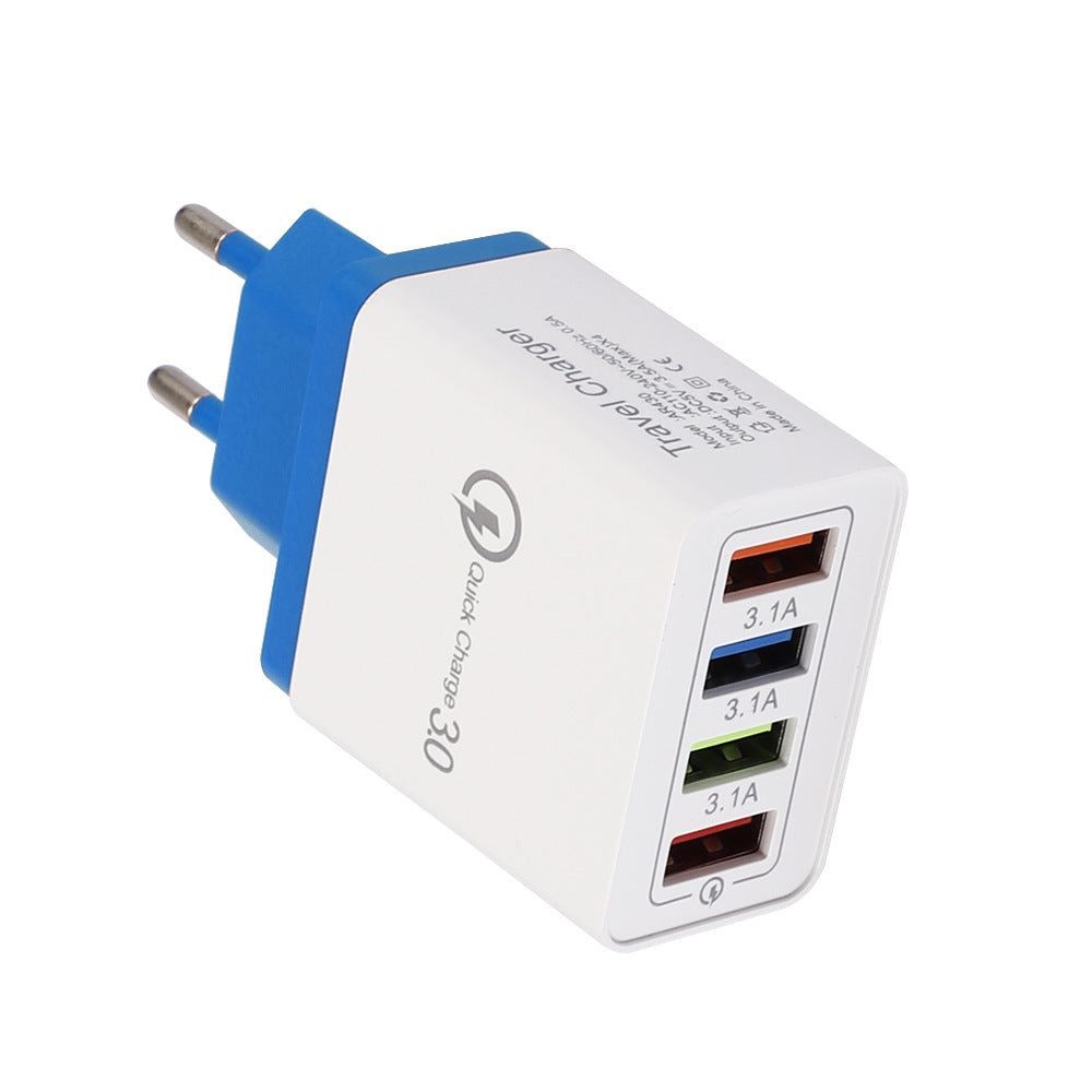 Cargador USB Quick Charge 3.0 de 4 Puertos — imagen de producto 10