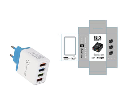 Cargador USB Quick Charge 3.0 de 4 Puertos — imagen de producto 14