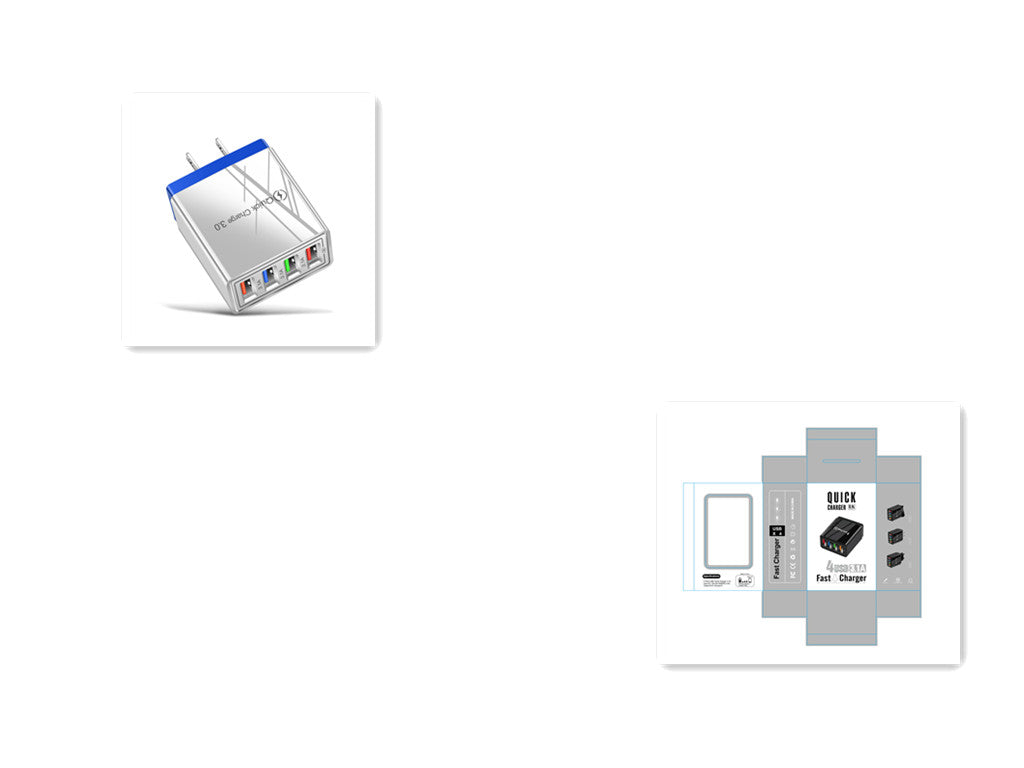 Cargador USB Quick Charge 3.0 de 4 Puertos — imagen de producto 23