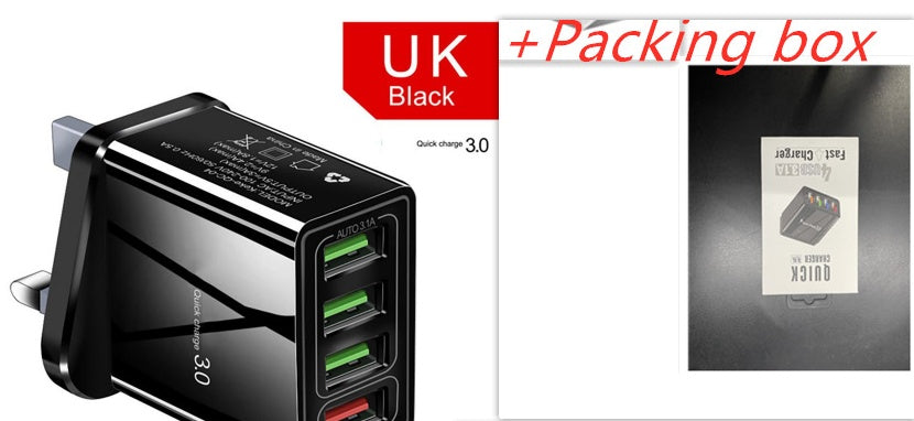 Cargador USB 3A Iluminado de 4 Puertos — imagen de producto 13