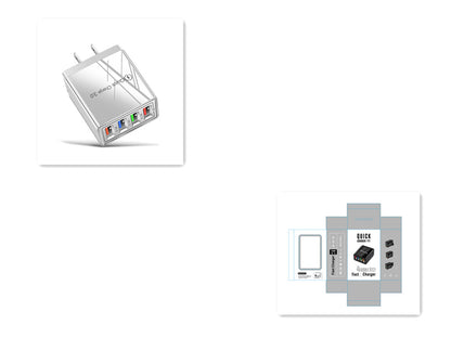 Cargador USB Quick Charge 3.0 de 4 Puertos — imagen de producto 25