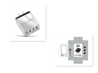 Cargador USB Quick Charge 3.0 de 4 Puertos — imagen de producto 26